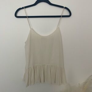 CLUB MONACO tank. XS.  White.